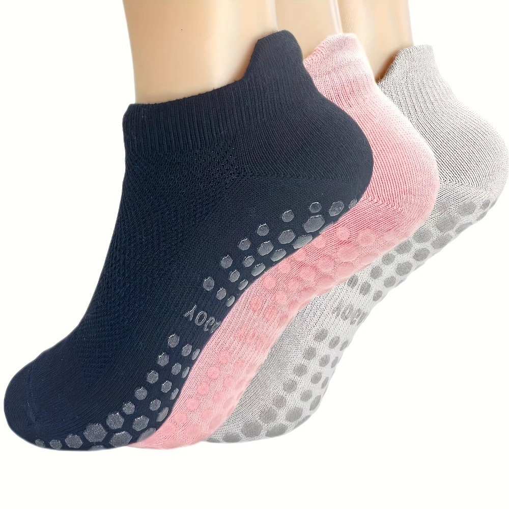 Medias Para Pilates Y Yoga - 3 pairs of women's yoga socks,